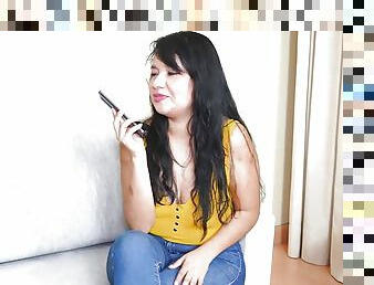 pantat, posisi-seks-doggy-style, amatir, blowjob-seks-dengan-mengisap-penis, latina, kotor, spanyol, berambut-cokelat, kasar