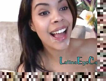 Beautiful latina facials