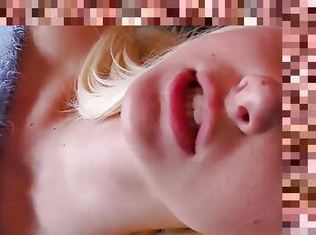 POV bosomy pierced amateur babe pussyfucked by BWC dude