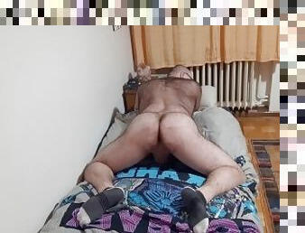 gordo, peluda, masturbação, gay, bbw, pés, gozando, ejaculação, esperma, sozinho