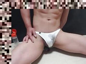 asiatique, masturbation, amateur, anal, ejaculation-sur-le-corps, gay, japonais, compilation, gode, solo