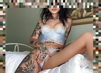 Tattooed brunette teen fucked real hard POV i found her at fuked. xyz
