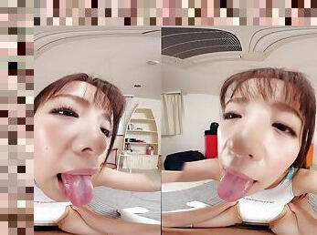 Japanese hooker mind-blowing VR porn movie