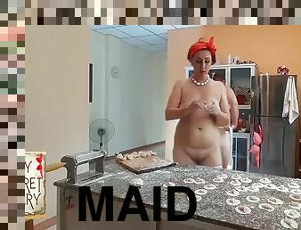 Cooking. Nudist Housekeeper Nakedbakers. Nude Maid. Naked Housewife. S1