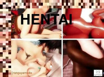 orgie, ejaculation-sur-le-corps, compilation, gangbang, ejaculation-interne, sexe-de-groupe, trio, hentai