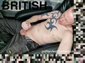 amateur, énorme-bite, gay, point-de-vue, britannique, solo, tatouage, bite