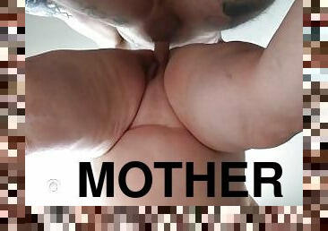 mother-in-law sucks my dick and then I fuck her in the pussy and fill her pussy with cum