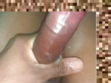 iTrapXXX  Long Black Dick Cum Closeup!! ????????????????????