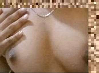 amador, adolescente, latina, sozinho, morena, realidade, tetas-pequenas