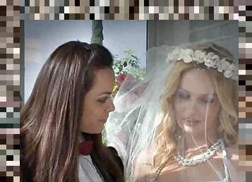 Sex after the lesbian wedding is hot stuff