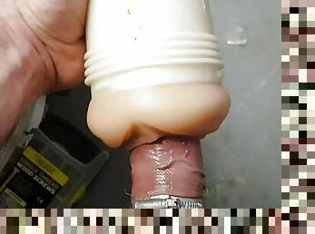  Hard cock Fleshlight action