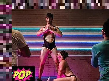 Twink Pop - Michael Boston Goes At The Workout Class & He Ends Up Getting Fucked With Finn Harding