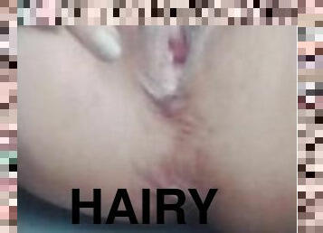 asia, berambut, vagina-pussy, amatir, anal, sayang, remaja, ketat, bokong, seorang-diri