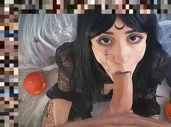 ???? The best Halloween is to fuck a witch and cum on her pretty face ????