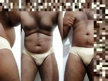 asiático, pai, gordo, peluda, masturbação, velho, pénis-grande, gay, massagem, indiano