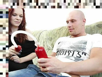 Amateur Couple Tries New Toys