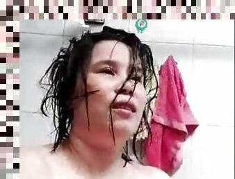 3 of 3 Phan from Vietnam showers and fucks with her husband