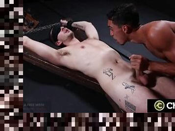 Tatted Hunk Edges By Gorgeous Latino Stud - Amone Bane, Christian Ryder - ChaosMen