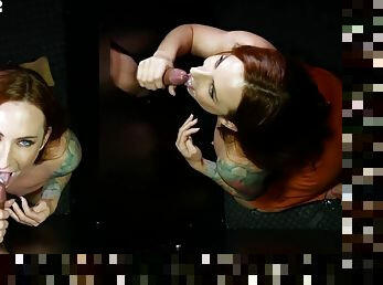 Tattooed Busty Slut Sophia Locke - Second GloryHole POV - Sophia locke