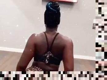 Phat Ass Chocolate Ebony Workout And Twerk