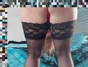 pantat, tua, amatir, dewasa, jenis-pornografi-milf, ibu, wanita-gemuk-yang-cantik, stocking-stockings, teransang, fantasi