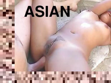 Hung White Guy Fucks An Asian Girl In The Ass And Makes Her To A2m