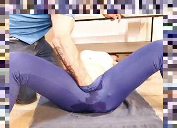 Stepmom gets Stuck - Time to make this Milf SQUIRT in her YOGA PANTS