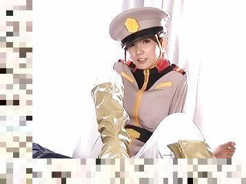 Gundam officer matilda gives footjob