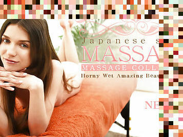adolescente, japonesa, massagem, excitante, belíssimo, incrível, pequeno, molhado
