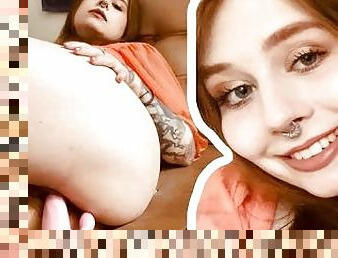 Tattoo Model mit dicken Titten go´s wild!