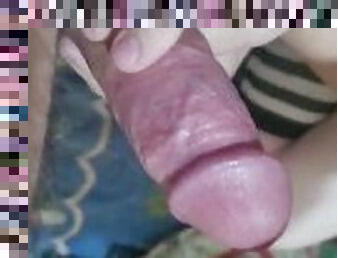 Sucking a big thick cock