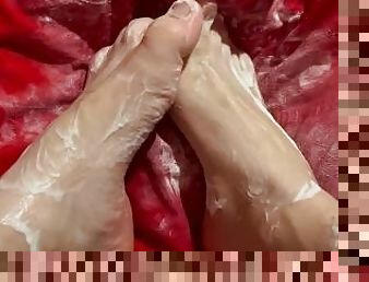 amateur, gay, ejaculation-interne, pieds, ejaculation, fantaisie, fétiche, solo, minet, réalité