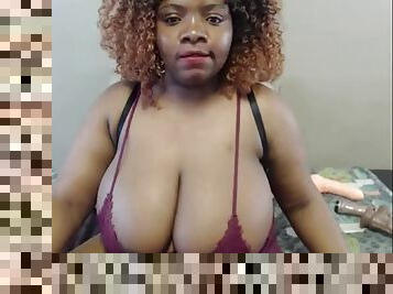 Bbw big tits african ebony
