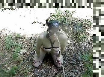 baignade, masturbation, en-plein-air, pisser, public, amateur, ejaculation-sur-le-corps, jouet, maman, couple