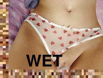 ???? My cutest best friend got wet, lets me rub and insert ????