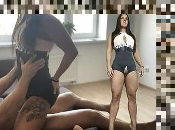 traseiros, estilo-cão, peluda, cona-pussy, desporto, babes, latina, mãe, botins, rabo