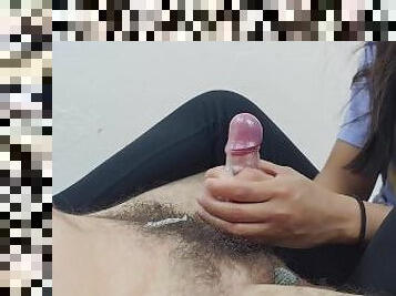 asiatique, poilue, masturbation, vieux, chatte-pussy, amateur, ejaculation-sur-le-corps, maman, branlette, sœur