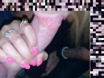 Sexy girl from tinder sucking my cock