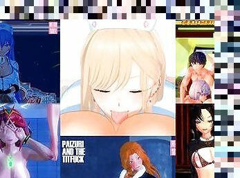 derleme, grup-sex, pis, yüzle-ilgili, animasyon, fantezi, pornografik-içerikli-anime