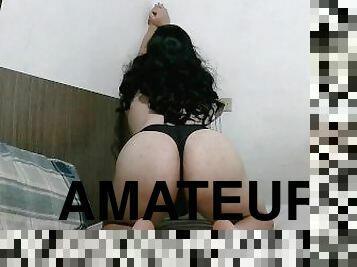 cul, amateur, anal, brésil, brunette