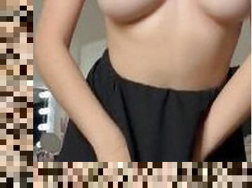 gros-nichons, russe, amateur, ados, naturel, mignonne, gros-seins, seins, parfait, tchèque