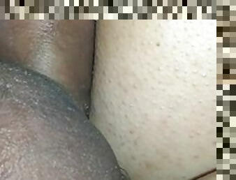 Ex wet creamy pussy rub dick