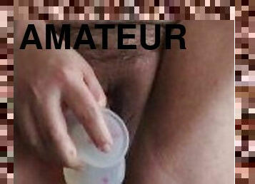 grosse, masturbation, amateur, anal, jouet, belle-femme-ronde, américaine, gode, solo