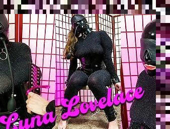 Pump Gag Training with Luna Lovelace