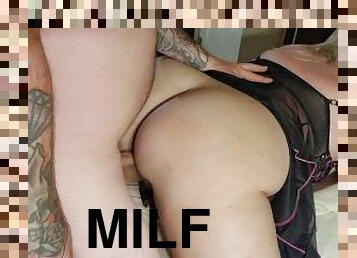 rumpe, gammel, orgasme, amatør, milf, mamma, ung-18, knulling-fucking, eldre-older