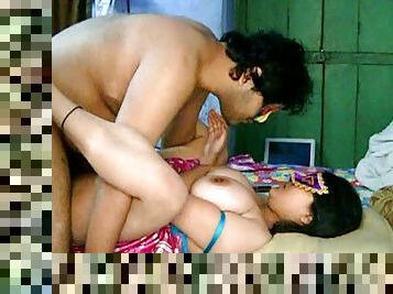 Indian couple have a nice sex from behind