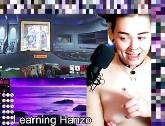 Transgirl teased with lovense while playing overwatch 2