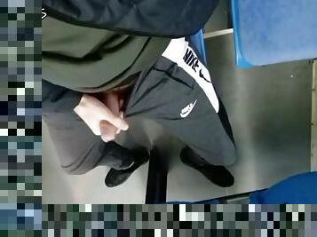 Risky handjobs and pissing on the train - part 2
