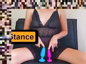 FOR EVERY HOLE A PLUG, anal, masturbating, rubbing, orgasm, german dirty talk - Ela Stance