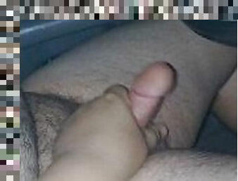 énorme, masturbation, vieux, amateur, ejaculation-sur-le-corps, énorme-bite, ados, branlette, couple, voiture